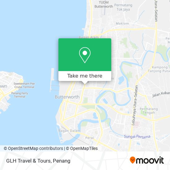 GLH Travel & Tours map