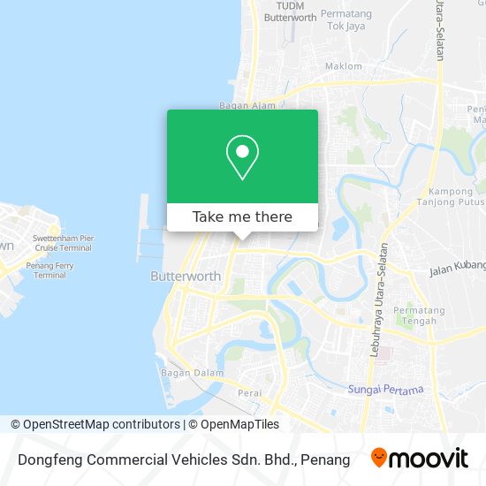 Dongfeng Commercial Vehicles Sdn. Bhd. map