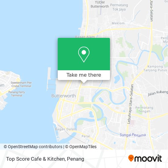 Top Score Cafe & Kitchen map