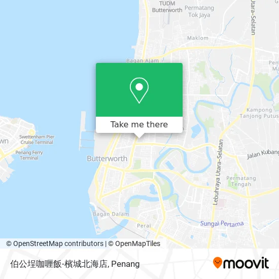 伯公埕咖喱飯-檳城北海店 map