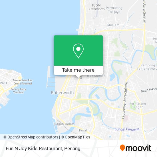 Fun N Joy Kids Restaurant map