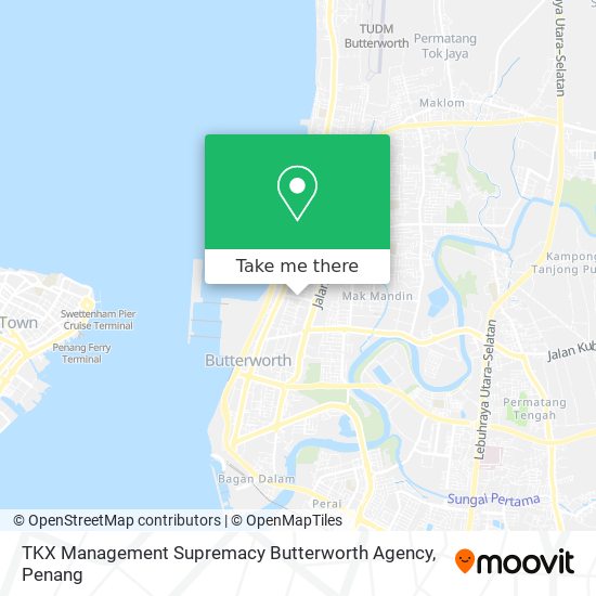 TKX Management Supremacy Butterworth Agency map