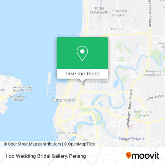 I do Wedding Bridal Gallery map