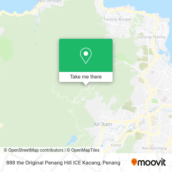 888 the Original Penang Hill ICE Kacang map