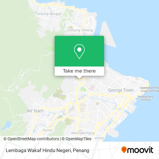 Lembaga Wakaf Hindu Negeri map