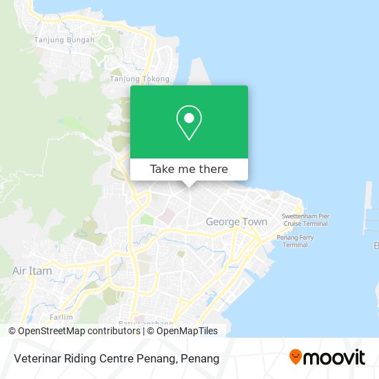 Veterinar Riding Centre Penang map