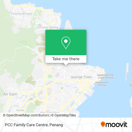 PCC Family Care Centre map