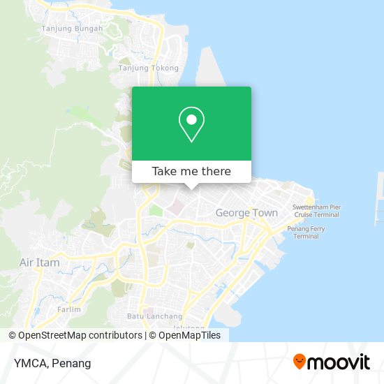 YMCA map