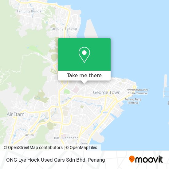 ONG Lye Hock Used Cars Sdn Bhd map