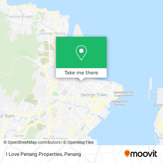 Peta I Love Penang Properties
