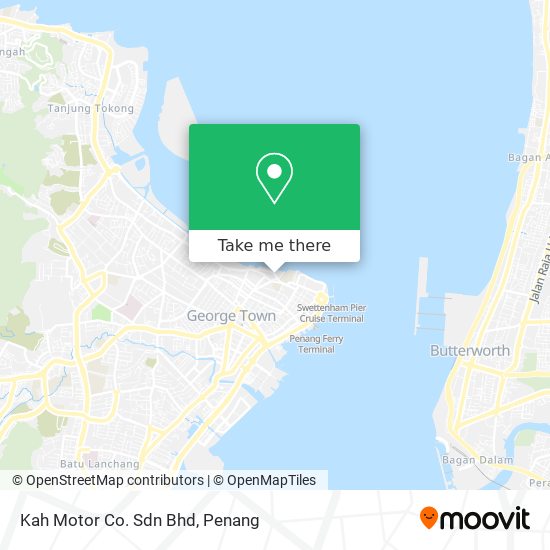 Kah Motor Co. Sdn Bhd map