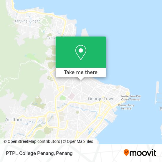 PTPL College Penang map