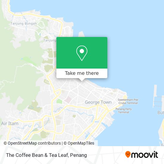 The Coffee Bean & Tea Leaf map