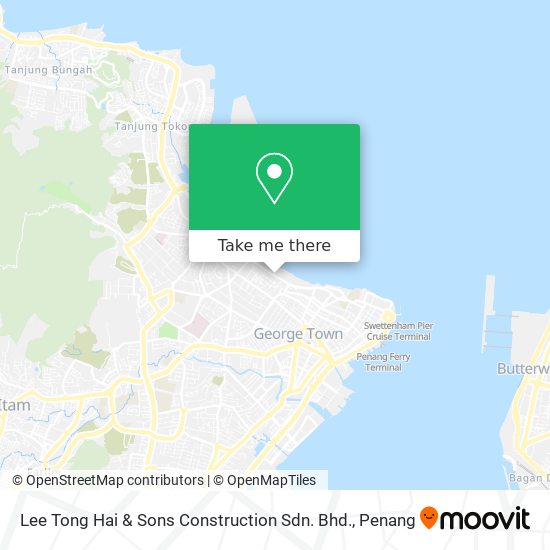 Lee Tong Hai & Sons Construction Sdn. Bhd. map