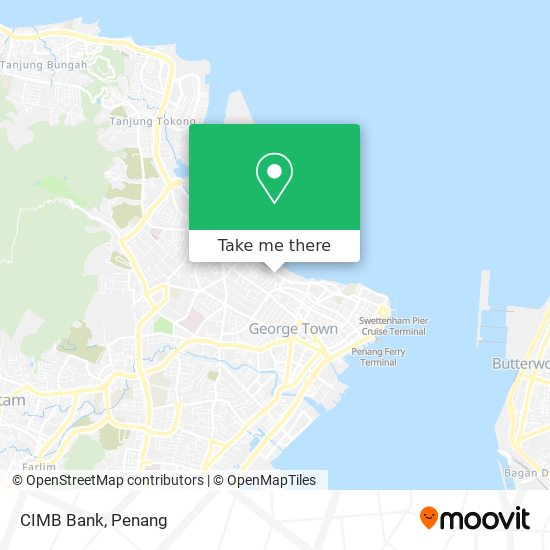 CIMB Bank map