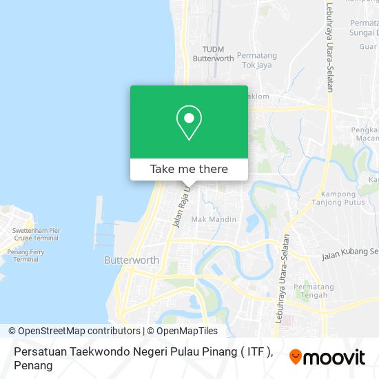 Persatuan Taekwondo Negeri Pulau Pinang ( ITF ) map
