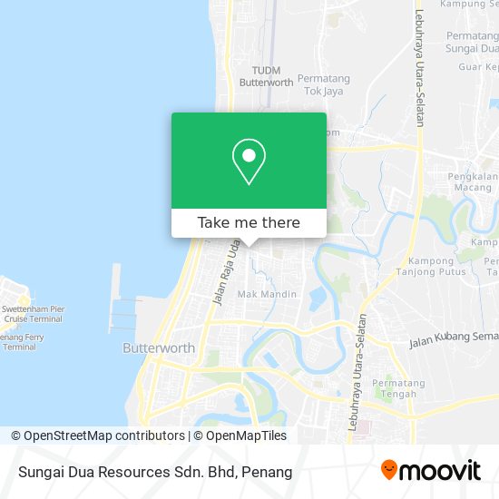 Sungai Dua Resources Sdn. Bhd map