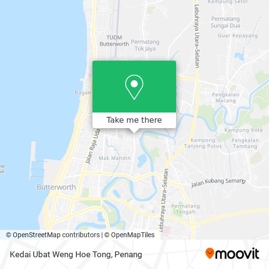 Kedai Ubat Weng Hoe Tong map