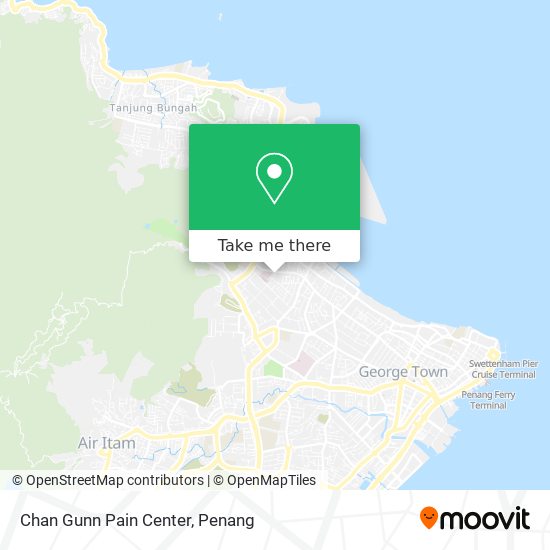 Chan Gunn Pain Center map