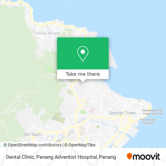 Dental Clinic, Penang Adventist Hospital map