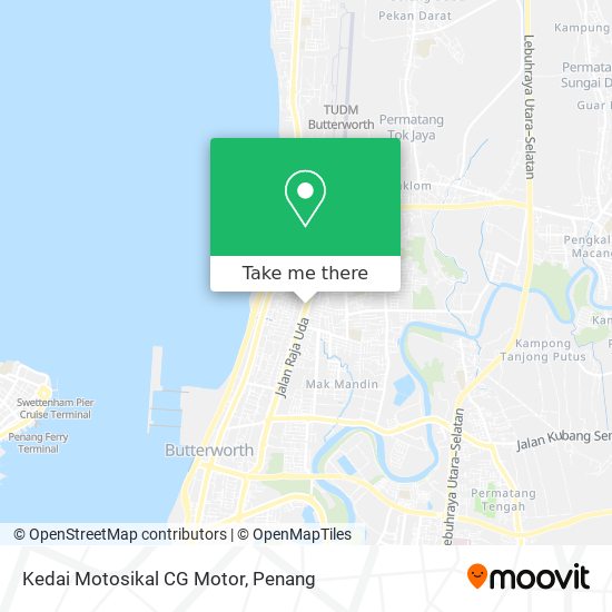 Kedai Motosikal CG Motor map