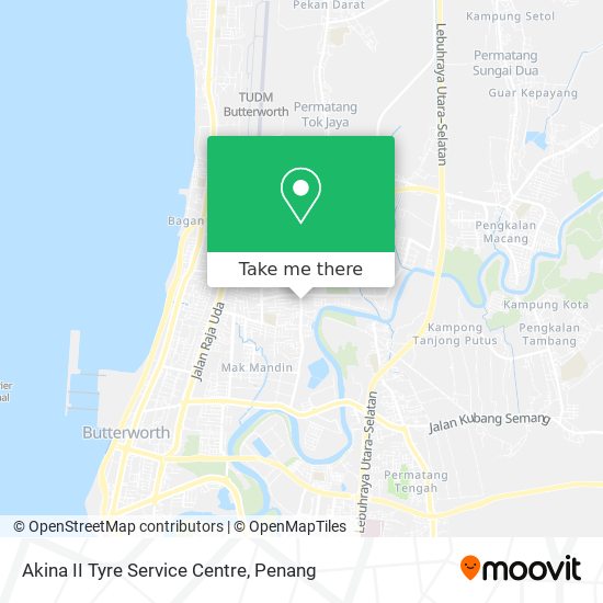 Akina II Tyre Service Centre map