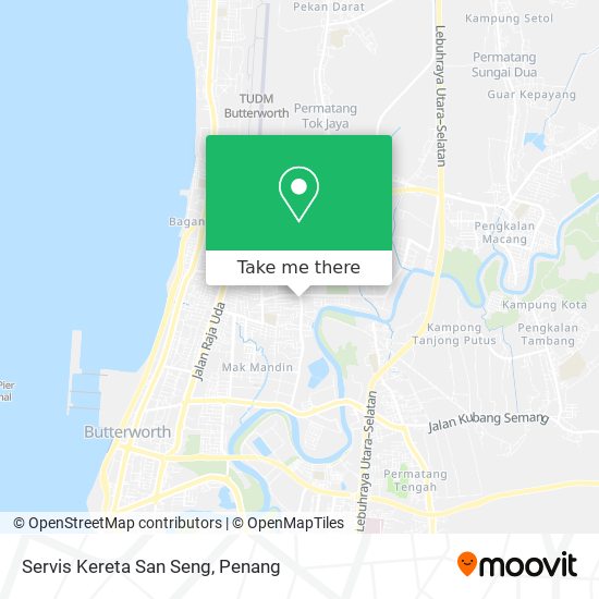 Servis Kereta San Seng map