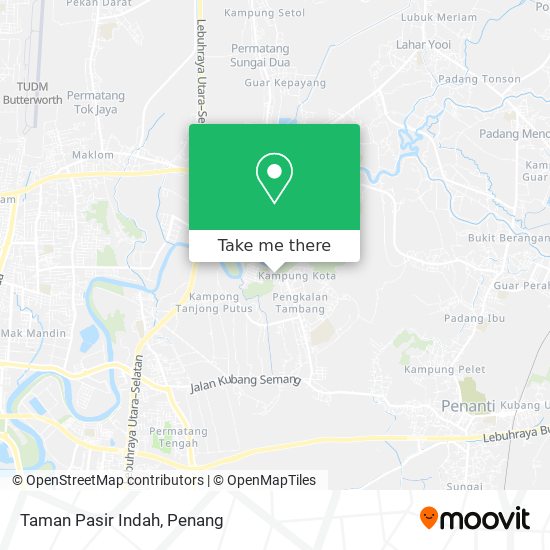 Peta Taman Pasir Indah