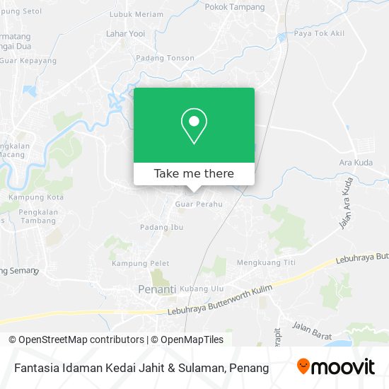 Peta Fantasia Idaman Kedai Jahit & Sulaman