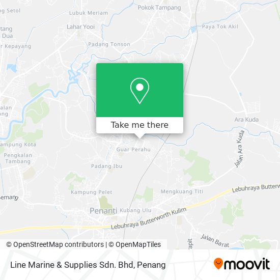 Line Marine & Supplies Sdn. Bhd map