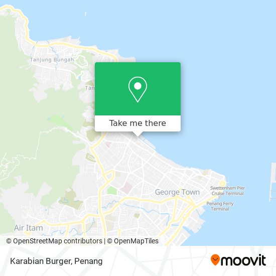 Karabian Burger map