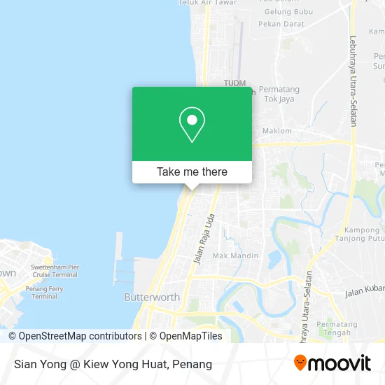 Sian Yong @ Kiew Yong Huat map