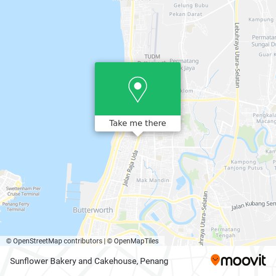 Sunflower Bakery and Cakehouse map