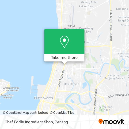 Chef Eddie Ingredient Shop map