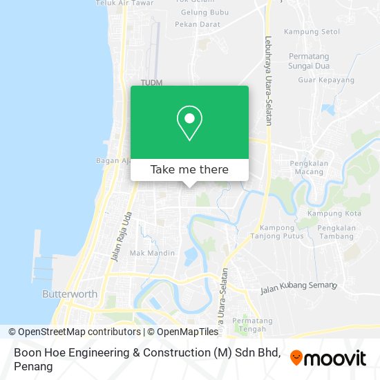 Peta Boon Hoe Engineering & Construction (M) Sdn Bhd