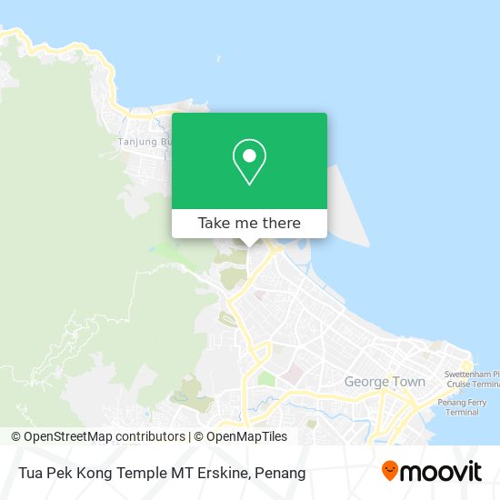 Tua Pek Kong Temple MT Erskine map