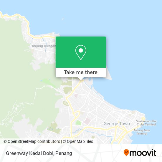 Greenway Kedai Dobi map