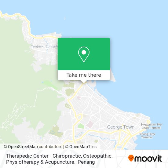 Therapedic Center - Chiropractic, Osteopathic, Physiotherapy & Acupuncture. map