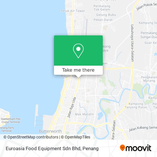 Euroasia Food Equipment Sdn Bhd map