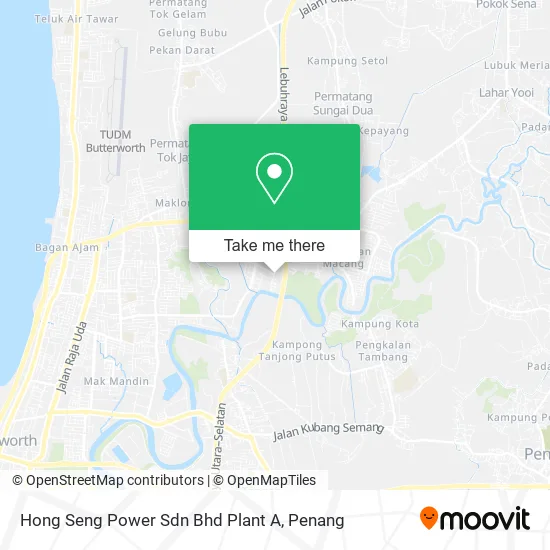 Hong Seng Power Sdn Bhd Plant A map