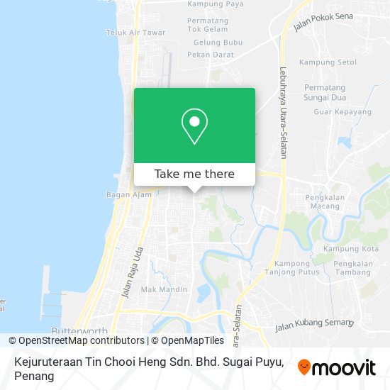 Peta Kejuruteraan Tin Chooi Heng Sdn. Bhd. Sugai Puyu