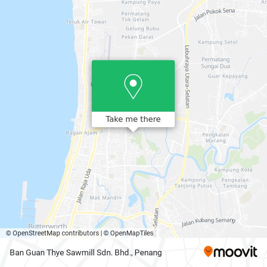 Ban Guan Thye Sawmill Sdn. Bhd. map