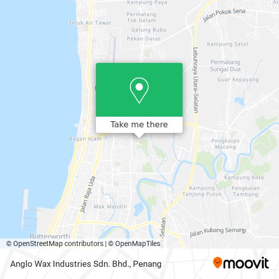 Anglo Wax Industries Sdn. Bhd. map