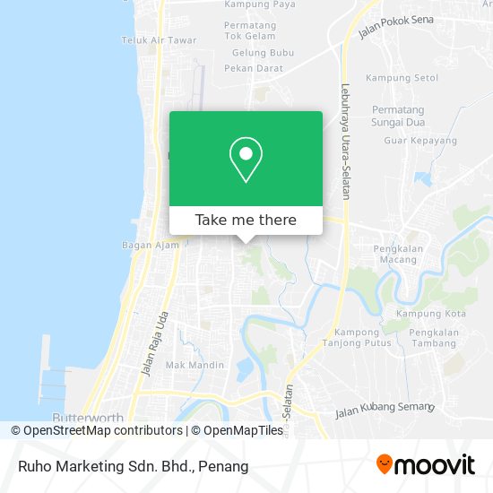 Ruho Marketing Sdn. Bhd. map