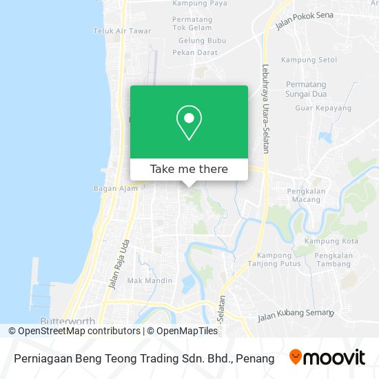 Perniagaan Beng Teong Trading Sdn. Bhd. map