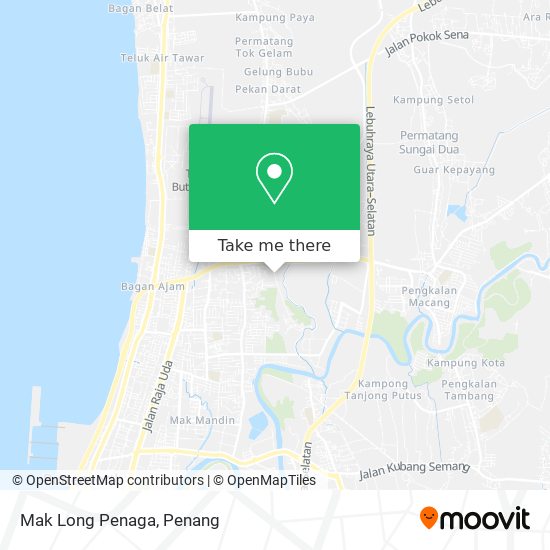 Mak Long Penaga map