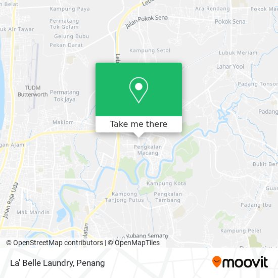 La' Belle Laundry map