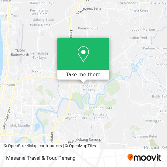 Masania Travel & Tour map