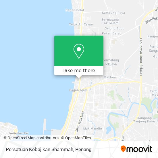 Peta Persatuan Kebajikan Shammah
