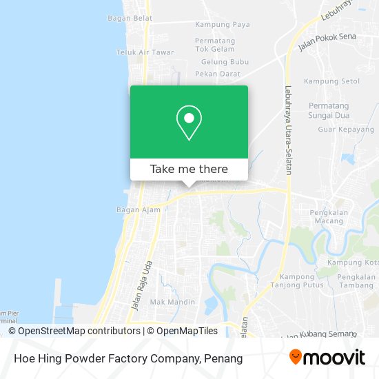 Hoe Hing Powder Factory Company map